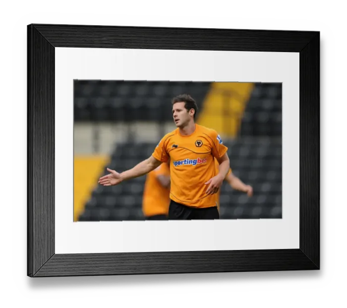 Framed Print : Matt Jarvis Scores the Opener: Wolverhampton Wanderers Take Early Lead Against Notts County Framed Print : Matt Jarvis Scores the Opener: Wolverhampton Wanderers Take Early Lead Against Notts County