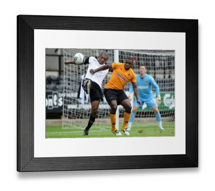 Framed Print : Wolverhampton Wanderers vs Notts County: A Tense Pre-Season Showdown - Ebanks-Blake vs Pearce Framed Print : Wolverhampton Wanderers vs Notts County: A Tense Pre-Season Showdown - Ebanks-Blake vs Pearce