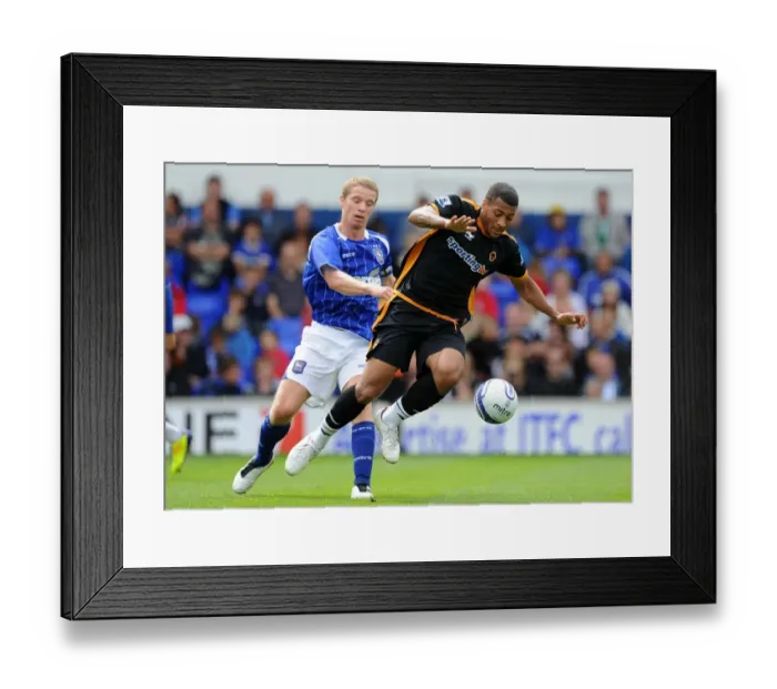 Framed Print : Wolverhampton Wanderers vs Ipswich Town: A Pre-Season Battle - Davis vs Leadbitter Framed Print : Wolverhampton Wanderers vs Ipswich Town: A Pre-Season Battle - Davis vs Leadbitter