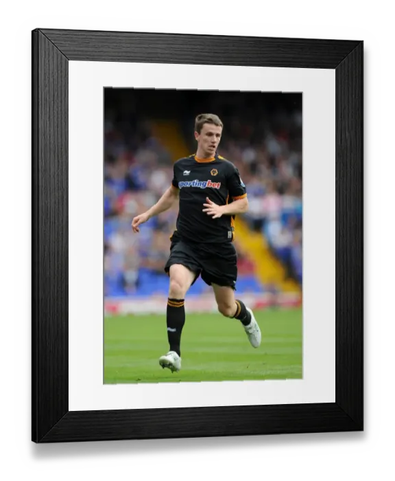 Framed Print : Wolverhampton Wanderers: Kevin Foley in Action against Ipswich Town (Pre-Season Friendly) Framed Print : Wolverhampton Wanderers: Kevin Foley in Action against Ipswich Town (Pre-Season Friendly)