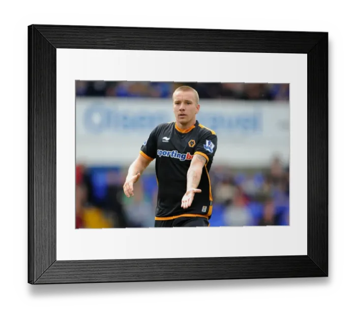 Framed Print : Jamie O'Hara in Action: Wolverhampton Wanderers vs Ipswich Town Pre-Season Friendly Framed Print : Jamie O'Hara in Action: Wolverhampton Wanderers vs Ipswich Town Pre-Season Friendly