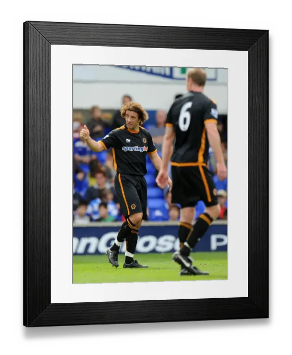 Framed Print : Stephen Hunt's Equalizing Goal: Ipswich Town vs. Wolverhampton Wanderers (Pre-Season Friendly) Framed Print : Stephen Hunt's Equalizing Goal: Ipswich Town vs. Wolverhampton Wanderers (Pre-Season Friendly)