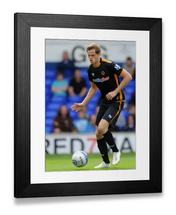 Framed Print : Wolverhampton Wanderers Richard Stearman in Action against Ipswich Town: Pre-Season Friendly Framed Print : Wolverhampton Wanderers Richard Stearman in Action against Ipswich Town: Pre-Season Friendly