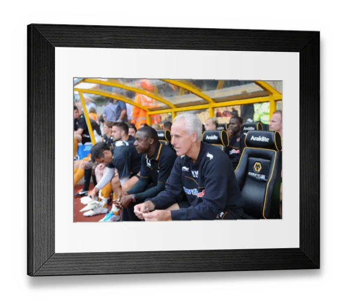 Framed Print : Mick McCarthy Presides Over Wolverhampton Wanderers Pre-Season Clash Against Real Zaragoza Framed Print : Mick McCarthy Presides Over Wolverhampton Wanderers Pre-Season Clash Against Real Zaragoza