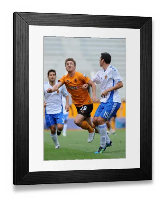 Framed Print : SOCCER-Pre-season friendly- Wolverhampton Wanderers v Real Zarogoza Framed Print : SOCCER-Pre-season friendly- Wolverhampton Wanderers v Real Zarogoza