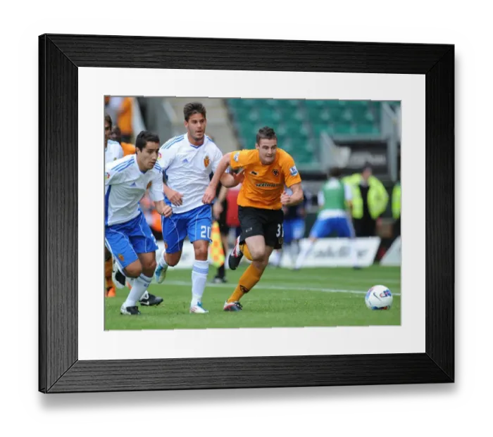 Framed Print : Wolverhampton Wanderers vs Real Zaragoza: A Tactical Battle - Forde vs. Juarez Valdez and Gracia Framed Print : Wolverhampton Wanderers vs Real Zaragoza: A Tactical Battle - Forde vs. Juarez Valdez and Gracia