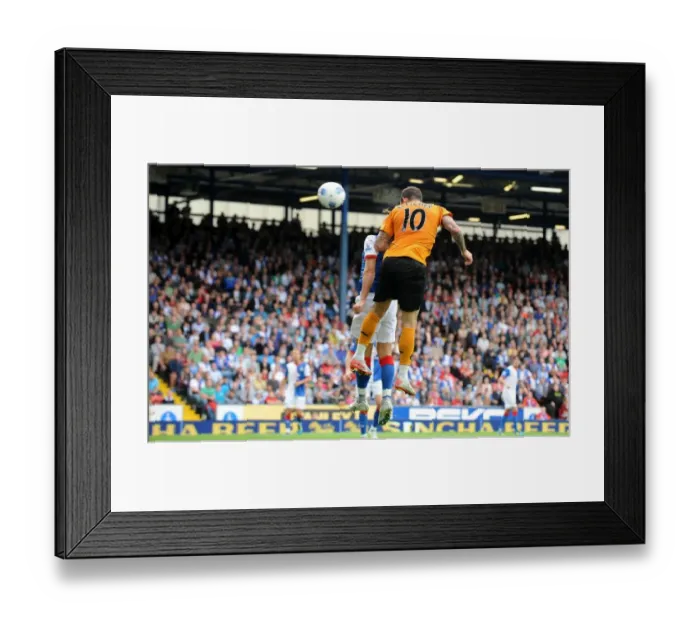 Framed Print : Steven Fletcher's Equalizing Goal: Wolverhampton Wanderers vs. Blackburn Rovers in the Premier League Framed Print : Steven Fletcher's Equalizing Goal: Wolverhampton Wanderers vs. Blackburn Rovers in the Premier League