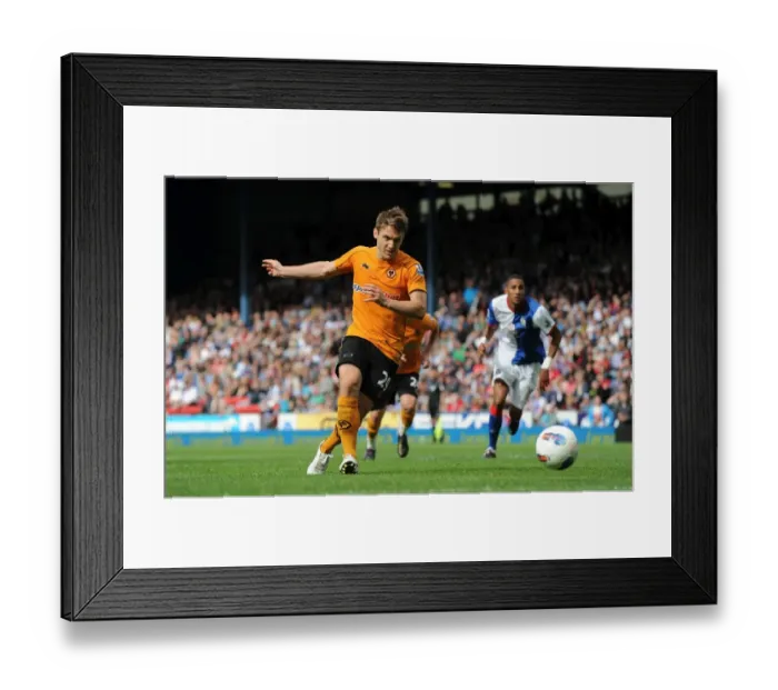 Framed Print : Wolverhampton Wanderers Kevin Doyle Thwarted by Paul Robinson's Penalty Save (Blackburn v Wolves) Framed Print : Wolverhampton Wanderers Kevin Doyle Thwarted by Paul Robinson's Penalty Save (Blackburn v Wolves)