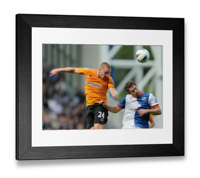 Framed Print : Jamie O'Hara vs. David Dunn: A Premier League Showdown - Blackburn Rovers vs. Wolverhampton Wanderers Framed Print : Jamie O'Hara vs. David Dunn: A Premier League Showdown - Blackburn Rovers vs. Wolverhampton Wanderers