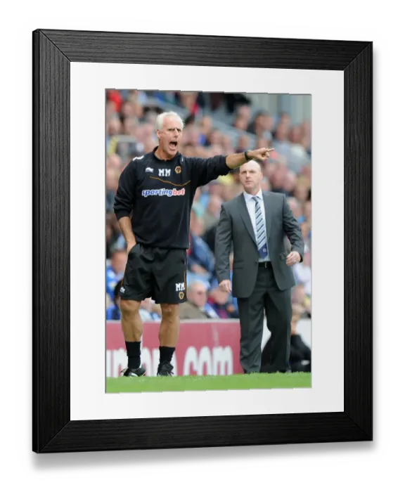 Framed Print : Mick McCarthy: Wolverhampton Wanderers Tenacious Leader in Barclays Premier League Battle Against Blackburn Rovers Framed Print : Mick McCarthy: Wolverhampton Wanderers Tenacious Leader in Barclays Premier League Battle Against Blackburn Rovers