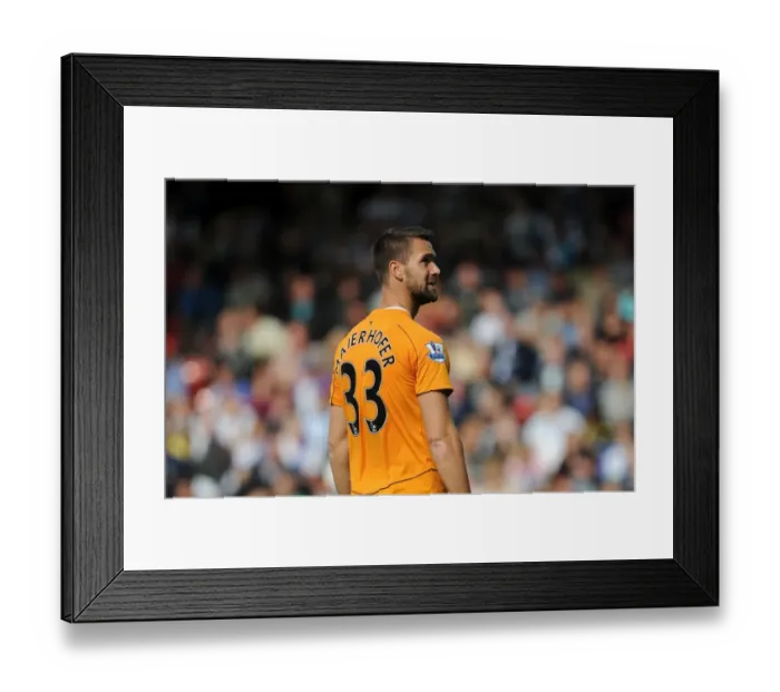 Framed Print : Stefan Maierhofer in Action: Wolverhampton Wanderers vs. Blackburn Rovers - Barclays Premier League Soccer Match Framed Print : Stefan Maierhofer in Action: Wolverhampton Wanderers vs. Blackburn Rovers - Barclays Premier League Soccer Match