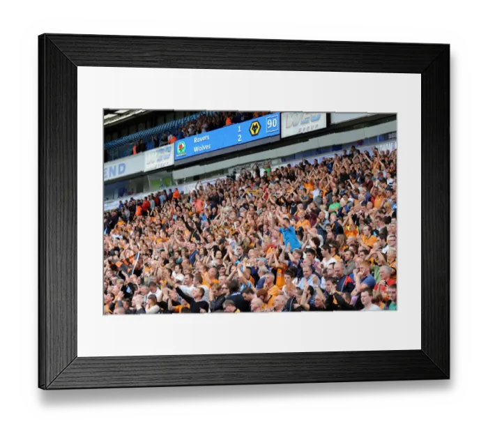 Framed Print : Soccer - Barclays Premier league - Blackburn Rovers v Wolverhampton Wanderers