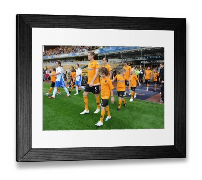 Framed Print : Mascot Showdown: Wolverhampton Wanderers vs Real Zaragoza - Pre-season Friendly Framed Print : Mascot Showdown: Wolverhampton Wanderers vs Real Zaragoza - Pre-season Friendly