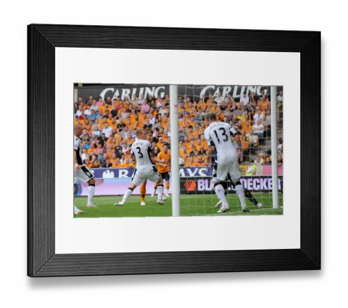 Framed Print : SOCCER - Barclays Premier League - Wolverhampton Wanderers v Fulham