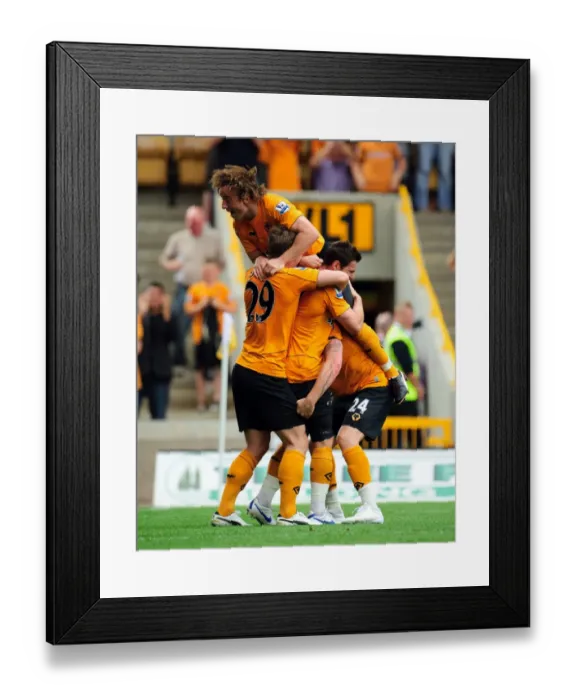 Framed Print : Matthew Jarvis's Game-Changing Goal: Wolves 2-0 Fulham (Premier League) Framed Print : Matthew Jarvis's Game-Changing Goal: Wolves 2-0 Fulham (Premier League)