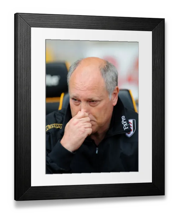Framed Print : Martin Jol and Wolverhampton Wanderers Face Off: A Barclays Premier League Clash Between Fulham and Wolves Framed Print : Martin Jol and Wolverhampton Wanderers Face Off: A Barclays Premier League Clash Between Fulham and Wolves
