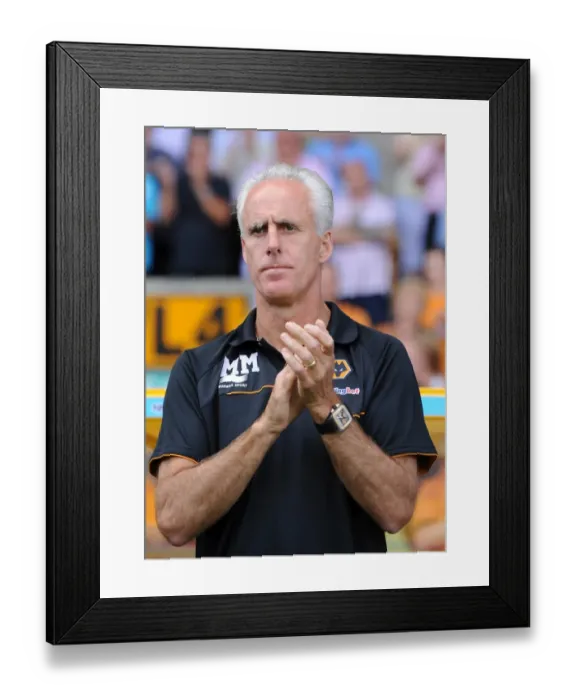 Framed Print : Mick McCarthy: Leading Wolverhampton Wanderers in Barclays Premier League Battle Against Fulham Framed Print : Mick McCarthy: Leading Wolverhampton Wanderers in Barclays Premier League Battle Against Fulham