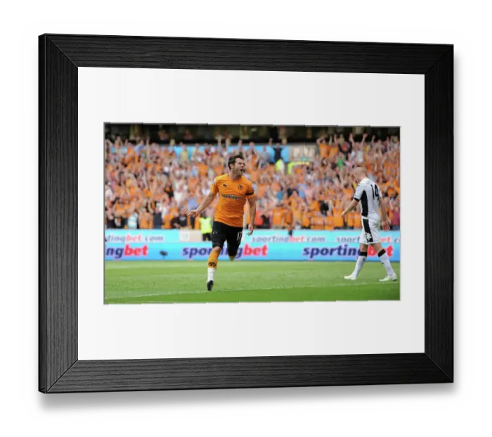 Framed Print : SOCCER - Barclays Premier League - Wolverhampton Wanderers v Fulham