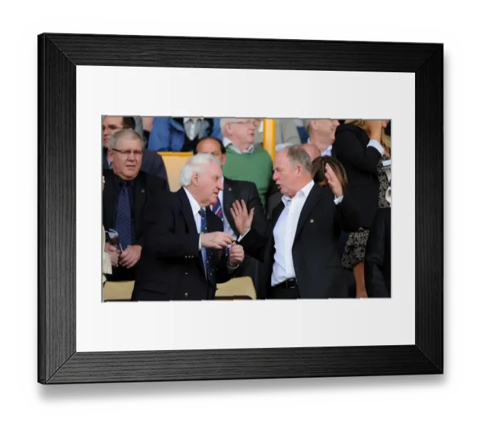 Framed Print : Wolverhampton Wanderers: A New Era - Morgan and Hayward Reunite on the Wolves Sideline during Wolves vs. Tottenham, Premier League Framed Print : Wolverhampton Wanderers: A New Era - Morgan and Hayward Reunite on the Wolves Sideline during Wolves vs. Tottenham, Premier League