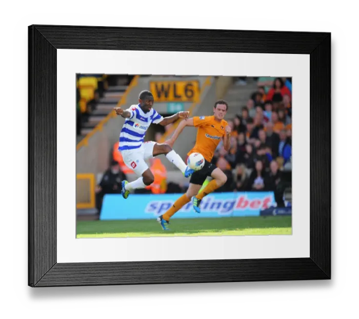 Framed Print : Soccer - Barclays Premier League - Wolverhampton Wanderers v Queens Park Rangers