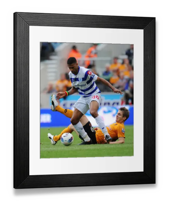 Framed Print : Wolverhampton Wanderers vs. Queens Park Rangers: Traore vs. Ebanks-Blake - A Football Rivalry: Clash of the Stars Framed Print : Wolverhampton Wanderers vs. Queens Park Rangers: Traore vs. Ebanks-Blake - A Football Rivalry: Clash of the Stars
