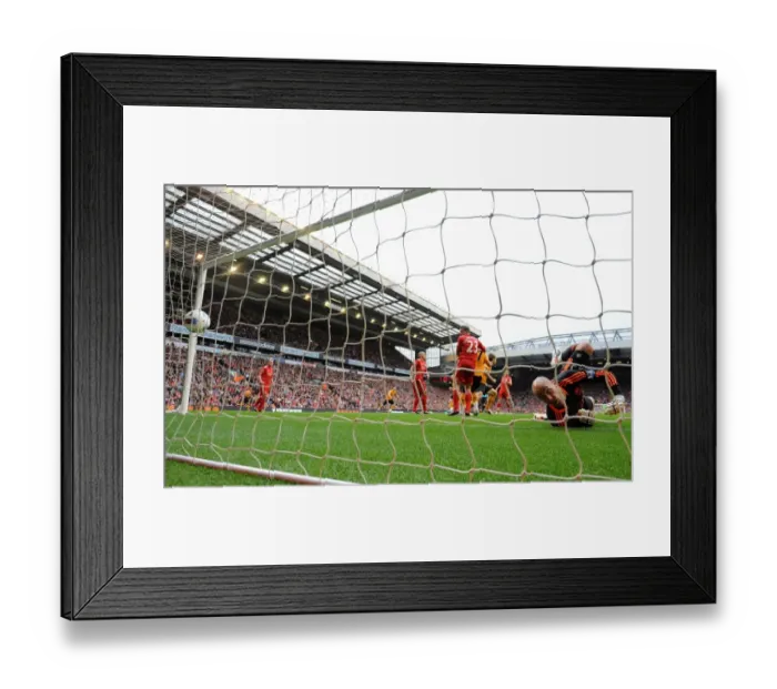 Framed Print : SOCCER - Barclays Premier League - Liverpool v Wolverhampton Wanderers Framed Print : SOCCER - Barclays Premier League - Liverpool v Wolverhampton Wanderers