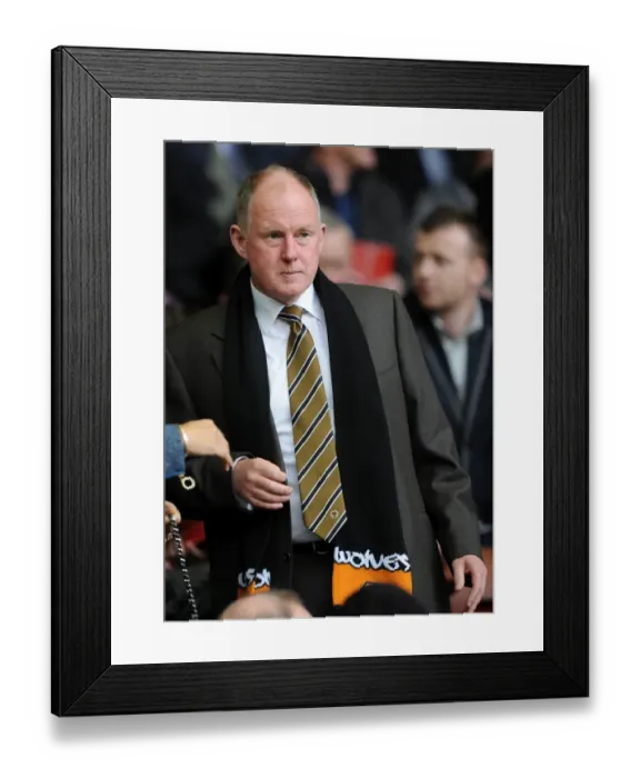 Framed Print : Steve Morgan's Premier League Debut: Wolverhampton Wanderers at Anfield