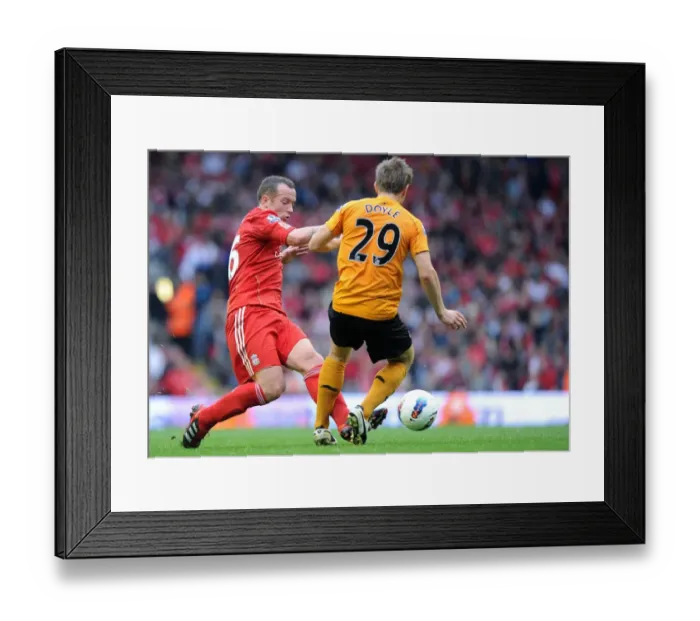 Framed Print : SOCCER - Barclays Premier League - Liverpool v Wolverhampton Wanderers Framed Print : SOCCER - Barclays Premier League - Liverpool v Wolverhampton Wanderers