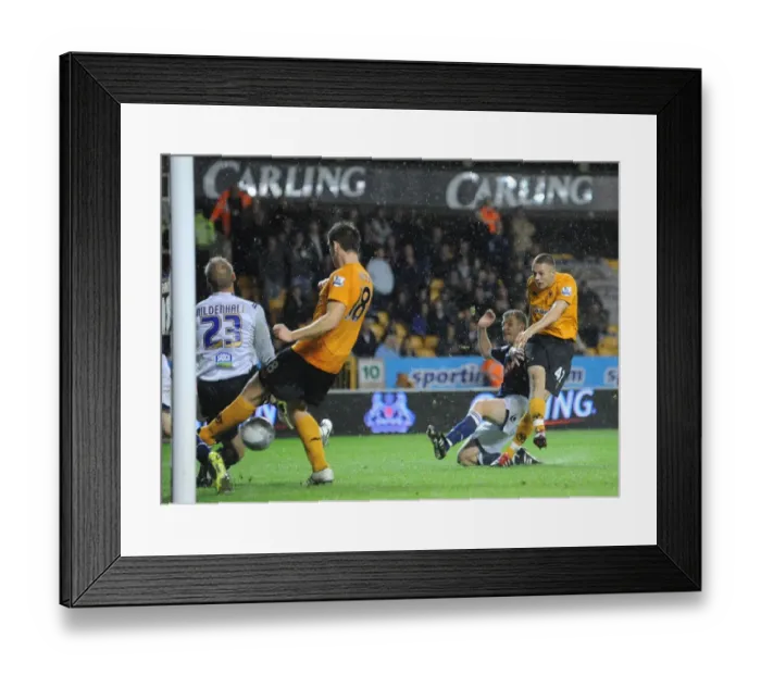 Framed Print : Wolverhampton Wanderers James Spray Scores Stunning Goal in 4-0 Carling Cup Victory over Millwall Framed Print : Wolverhampton Wanderers James Spray Scores Stunning Goal in 4-0 Carling Cup Victory over Millwall