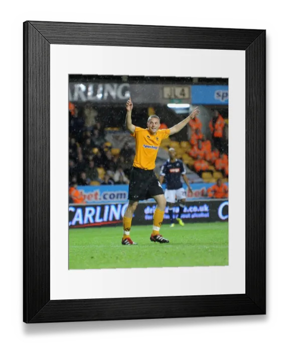 Framed Print : SOCCER -Carling Cup third round - Wolverhampton Wanderers v Millwall