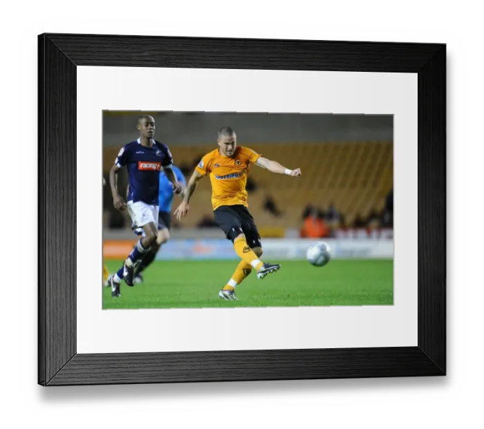 Framed Print : SOCCER - Carling Cup third round - Wolverhampton Wanderers v Millwall