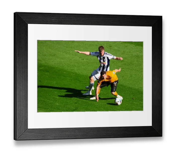 Framed Print : Clash of the Midlands: Brunt vs. Jarvis - Premier League Rivalry: West Bromwich Albion vs. Wolverhampton Wanderers Framed Print : Clash of the Midlands: Brunt vs. Jarvis - Premier League Rivalry: West Bromwich Albion vs. Wolverhampton Wanderers