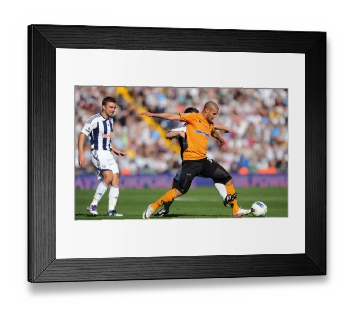 Framed Print : Barclays Premier League Rivalry: Guedioura's Showdown - Wolverhampton Wanderers vs. West Bromwich Albion Framed Print : Barclays Premier League Rivalry: Guedioura's Showdown - Wolverhampton Wanderers vs. West Bromwich Albion