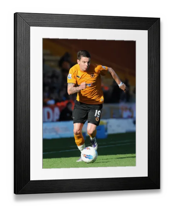 Framed Print : SOCCER - Barclays Premier League -Wolverhampton Wanderers v Swansea Framed Print : SOCCER - Barclays Premier League -Wolverhampton Wanderers v Swansea