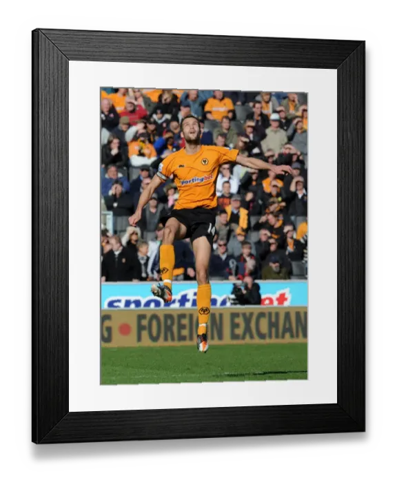 Framed Print : Roger Johnson in Action: Wolverhampton Wanderers vs Swansea - Barclays Premier League Soccer Match Framed Print : Roger Johnson in Action: Wolverhampton Wanderers vs Swansea - Barclays Premier League Soccer Match