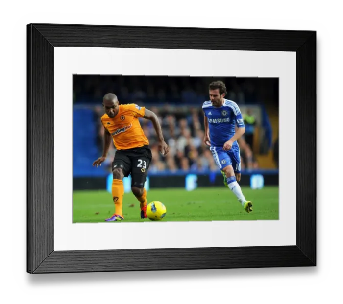 Framed Print : SOCCER - Barclays Premier League - Chelsea v Wolverhampton Wanderers Framed Print : SOCCER - Barclays Premier League - Chelsea v Wolverhampton Wanderers