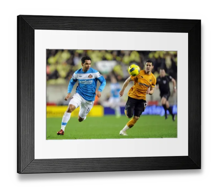 Framed Print : Matt Jarvis: A Force to Reckon With - Wolves Tenacious Winger Framed Print : Matt Jarvis: A Force to Reckon With - Wolves Tenacious Winger