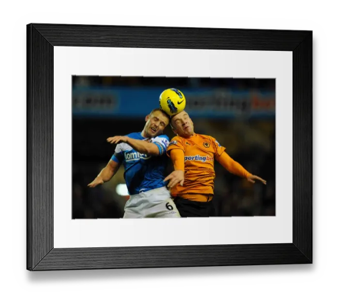 Framed Print : Jamie O'Hara: Current Star of Wolverhampton Wanderers Football Club
