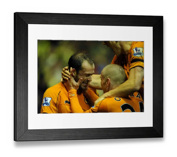 Framed Print : Steven Fletcher: A Force to Reckon With in Wolverhampton Wanderers Squad