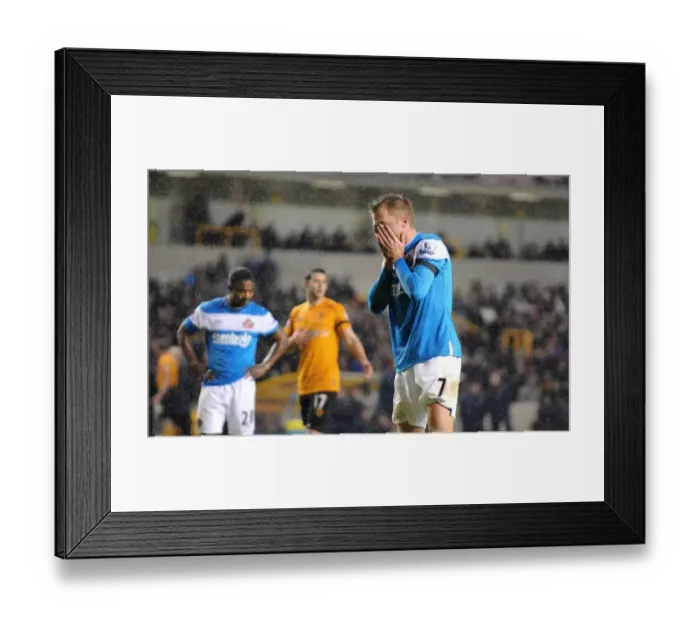 Framed Print : Wolves vs Sunderland: A Fierce Clash from the 2011-12 Season Framed Print : Wolves vs Sunderland: A Fierce Clash from the 2011-12 Season