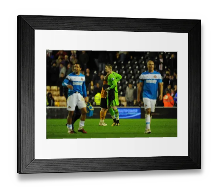 Framed Print : Wolves vs Sunderland: A Fierce Battle in the 2011-12 Season Framed Print : Wolves vs Sunderland: A Fierce Battle in the 2011-12 Season