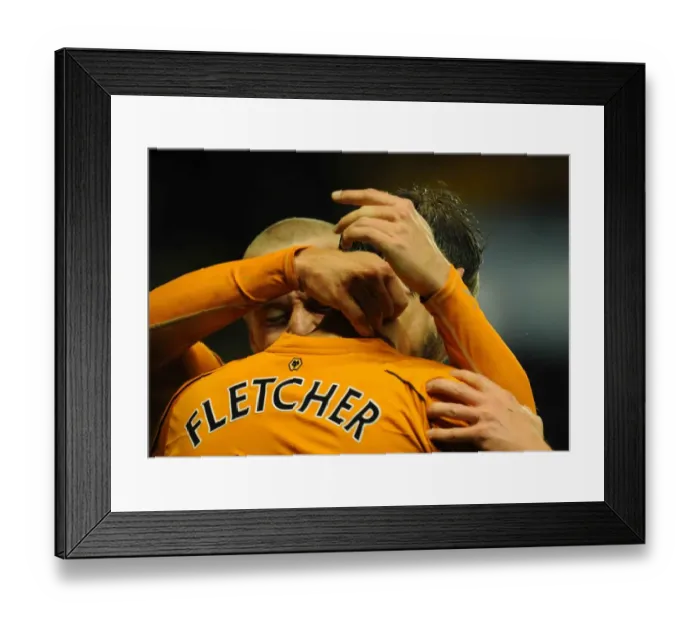 Framed Print : Steven Fletcher: A Formidable Force in Wolverhampton Wanderers Squad Framed Print : Steven Fletcher: A Formidable Force in Wolverhampton Wanderers Squad