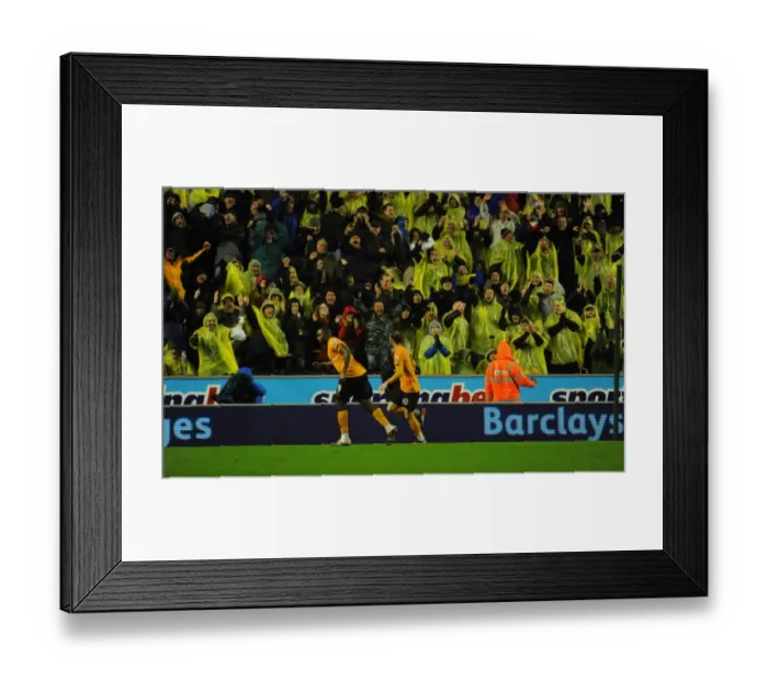Framed Print : Sylvan Ebanks-Blake: The Formidable Striker of Wolverhampton Wanderers Framed Print : Sylvan Ebanks-Blake: The Formidable Striker of Wolverhampton Wanderers