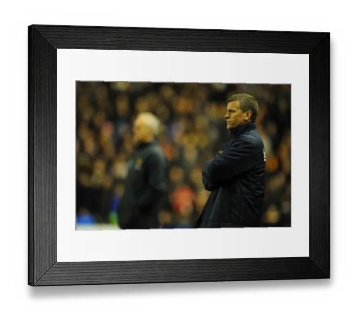 Framed Print : A Fierce Battle: Wolves vs. Sunderland - 2011-12 Season