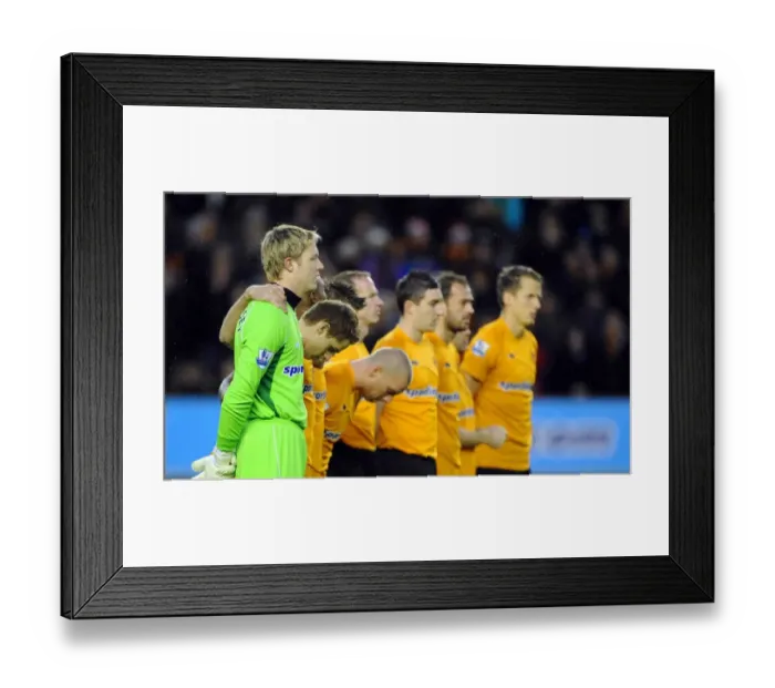 Framed Print : Fierce Battle: Wolves vs. Sunderland - 2011-12 Season