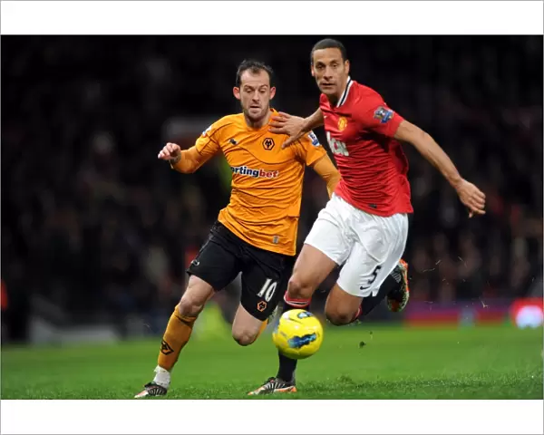 Battle of the Stripes: Ferdinand vs. Fletcher in Manchester United vs. Wolverhampton Wanderers