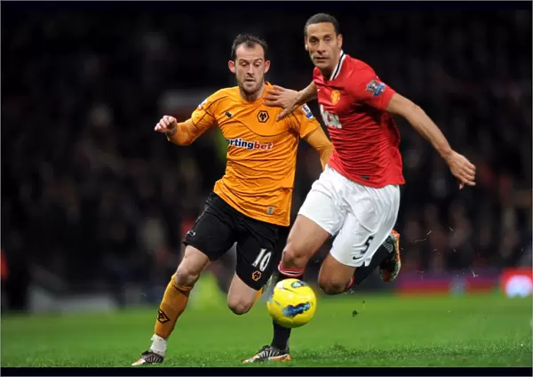 Battle of the Stripes: Ferdinand vs. Fletcher in Manchester United vs. Wolverhampton Wanderers