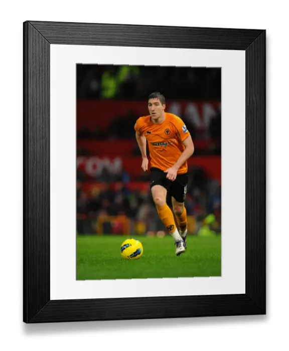 Framed Print : Stephen Ward in Action: Manchester United vs. Wolverhampton Wanderers - Barclays Premier League Showdown Framed Print : Stephen Ward in Action: Manchester United vs. Wolverhampton Wanderers - Barclays Premier League Showdown