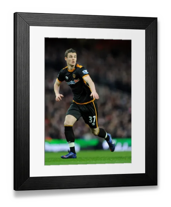 Framed Print : Anthony Forde in Action: Arsenal vs. Wolverhampton Wanderers (Premier League Soccer) Framed Print : Anthony Forde in Action: Arsenal vs. Wolverhampton Wanderers (Premier League Soccer)