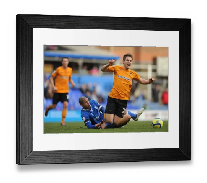 Framed Print : SOCCER - FA Cup Round three Proper - Birmingham City v Wolverhampton Wanderers Framed Print : SOCCER - FA Cup Round three Proper - Birmingham City v Wolverhampton Wanderers